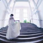 Свадебная фотография - Вверх по лестнице